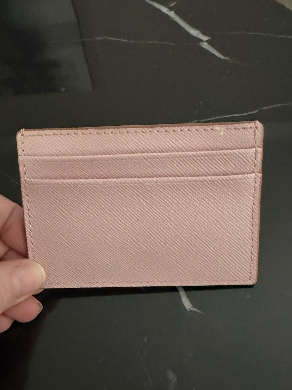 Kate Spade 2-PIECE SET Mavis Street Rose Gold Glitter Crossbody & Card Wallet ♠️ - Picture 7 of 12